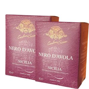 Rotwein Italien Nero d`Avola Codici Bag in Box trocken (2x5L)