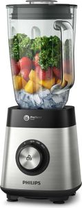 Philips Standmixer Core Series 5000 ProBlend, 1.5 L, 1000 W, Metall, Metall/Glas (HR3571/90)