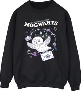 Harry Potter - "Letter From Hogwarts" Sweatshirt für Herren BI28694 (XL) (Schwarz)