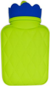 Fashy Wärmflasche aus Silikon 0,35L grün/blau Fashy Wärmflasche aus Silikon 0,35L grün/blau