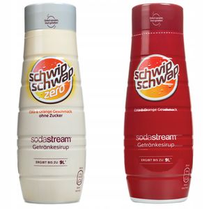 Sirup pro SodaStream Schwip Schwap bez cukru 440 ml + Schwip Schwap Cola Orange