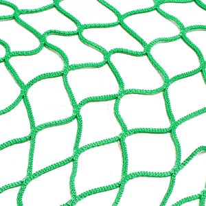 Wiltec sieť na zabezpečenie nákladu zelená 2,5x1,5 m Oká 4,5x4,5 cm Hrúbka 3 mm Polypropylénová prepravná sieť na prívesy s okrajovou klietkou Odolná voči poveternostným vplyvom Zabezpečenie nákladu
