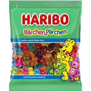 Haribo Bärchen Pärchen unterschiedlichen Geschmackskombinationen 160g