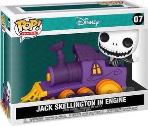 Disney Nightmare Before Christmas - Jack Skellington In Engine 07 - Funko Pop! - Vinyl Figur