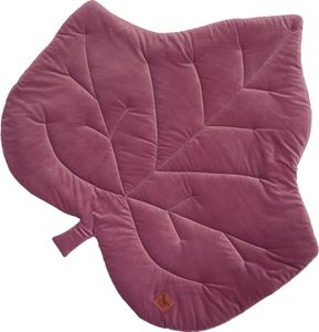 Pepi hrací deka na plazení pro dítě 100×90 cm - prostěradlo Baby Mat Dětská podložka na plazení Velvet Old Pink