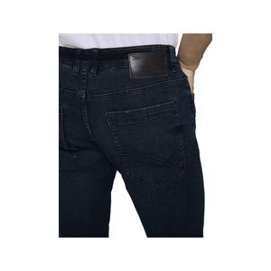 TOM TAILOR Herren Straight Leg Jeans Hose Tom Tailor Marvin dark blue denim W32/L32