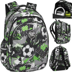 Coolpack Jerry Jugend Schulrucksack Let's Gol 3-Kammer-Rucksack