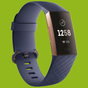Pre Fitbit Charge 3 / 4 Pánske plastové / silikónové remienky / veľkosť L Navy Blue hodinky