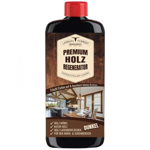 Möbelpolitur Holz dunkel zur Holzpflege | Holz Öl dunkel schützt & pflegt als Holzpflege Öl & Holzpolitur | Premium Möbel Öl für innen & außen 500 ml