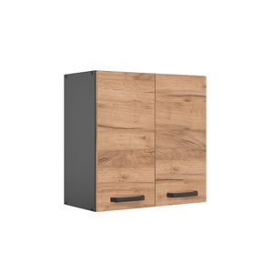 Vicco Wall cabinet R-Line, 60 cm, Gold power oak/Anthracite