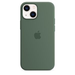 Apple Silikon Case iPhone 13 mini     gn  mit Magsafe, eukalyptus
