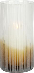 Lambert Greco Windlicht sienna, mundgeblasen H 27,5 cm D 13,5 cm 17457