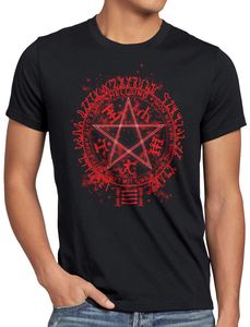 style3 Hellsing Pentagramm Herren T-Shirt vampir anime manga japan, Größe:4XL