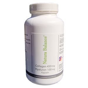 240 Kapseln Collagen 900mg (Tagesdosis) + Hyaluronsäure 200mg Anti Aging Falten Kollagen Hyaluron Kapseln Tabletten