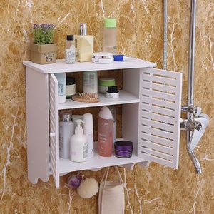 Wandschrank Badezimmerschrank Badschrank Küchenschrank Hängeschrank  (weiß)