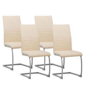 Freischwinger MURANO, 4-er SET, Beige