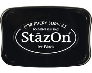 Stempelkissen "StazOn", schwarz