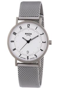 Boccia Damenarmbanduhr 3296-02 Titan mit Edelstahlband