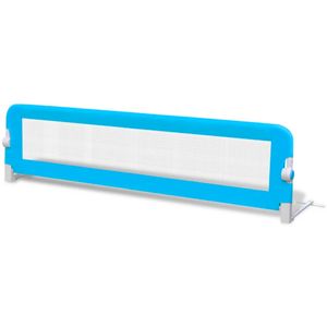 vidaXL Kleinkind Sicherheit Bettgitter 150x42 cm Blau