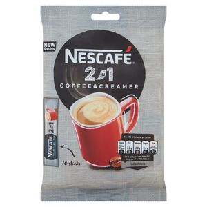 Instantný kávový nápoj Nescafé 2In1 Coffee & Coffee Cream 80 G (10 X 8 G)