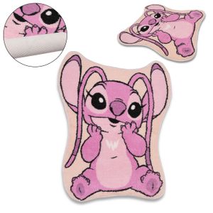 Disney Angel Stitch Badteppich, Badematte, rosa 60x80cm