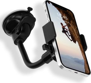 Accezz Handyhalterung für das Auto - Universell - Windschutzscheibe - Schwarz