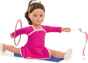 Our Generation - Gymnastikdress mit Hula-Hoop Ring OG Outfit für Puppe 46 cm