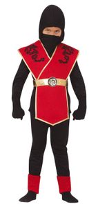 kostümanzug Ninja junior Polyester Größe 116