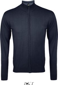 SOLs 00548 | Zipped Knitted Cardigan Gordon Men - Farbe: Navy - Größe: 3XL