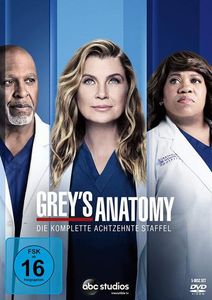 Greys Anatomy - Kompl. Staffel 18 (DVD)  5Disc - Disney  - (DVD Video / TV-Serie)