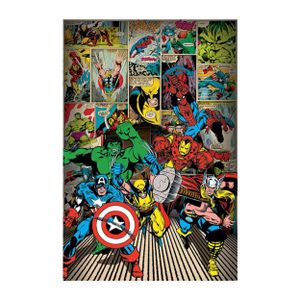 Marvel Comics - Poster "Heroes" TA5590 (Einheitsgröße) (Bunt)