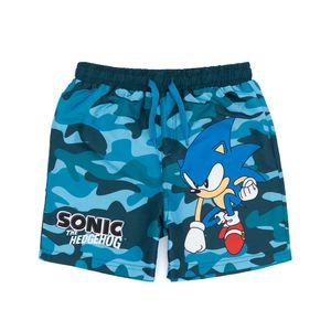 Sonic The Hedgehog - Badeshorts für Jungen NS7190 (122) (Blau)