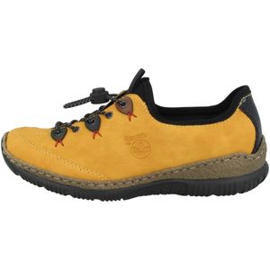 Rieker N3271 Damen Schuhe Halbschuhe Sneaker , Größe:39 EU, Farbe:Gelb