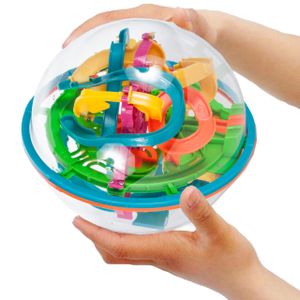 MalPlay Kugellabyrinth | 3D-Labyrinth mit 138 Hindernissen | Geschicklichkeitsspiel | Partyspiel | Brain Tester Training | Spiel für Kindergeburtstag | ab 4 Jahren