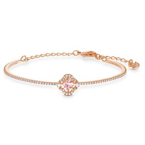 Swarovski - Swarovski 5516476 - Sparkling Dc Bangle Cl - Rosékleur - náramok - stredný