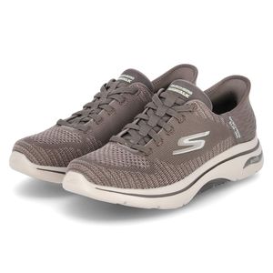 Skechers SLIP-INS Herren Low Sneaker/ Slip-On Sneaker GRAND SELECT 2 Taup Textil  Größe: 44