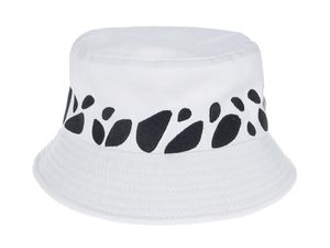 Fischerhut im Trafalgar Law Design | Bucket Hat für One Piece Fans | Weiß