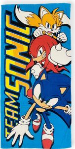 Sonic The Hedgehog Strandtuch aus Baumwolle Sonic The Hedgehog Strandtuch aus Baumwolle