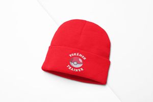 Dziecięce czapki zimowe Pokeball Pokemon Trainer Anime Manga Series Kids Beanie Winter ma Pikachu