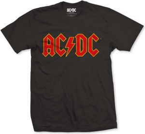 AC/DC - Tričko pre mužov/dámy Uni RO4619 (5XL) (Black)