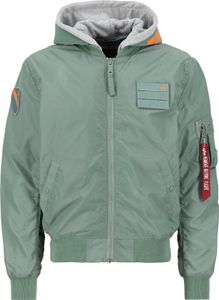 ALPHA INDUSTRIES MA-1 TT HOOD CUSTOM Herren Bomberjacke