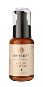 BIOTERRA Bio Lifting Creme 50ml - Anti Aging Crème für glatte, sichtbar geliftete Haut – straffende Gesichtspflege - nährende Naturkosmetik