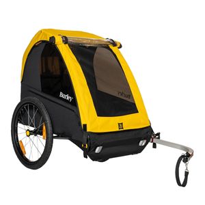 Burley dětský přívěs Bee Yellow - černý