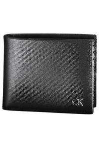Calvin Klein Tight černá kožená peněženka s blokováním RFID