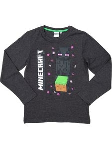 Multimedia Sweatshirt Enderman Drops gray 152cm Sweatshirts 60% Baumwolle, 40% Polyester Merchandise gamingfan fangaming merchandisebf pcmerch