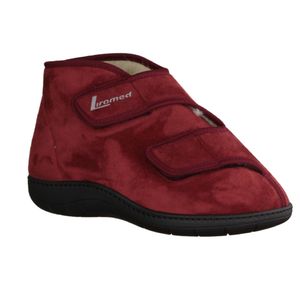 Medizinische Schuhe Liromed 477-3087 Bordo, Uni, Textil, NEU - Herrenschuhe Prophylaxe Diabetiker, Rot