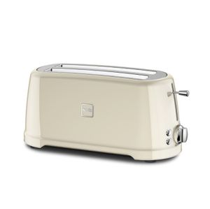 Novis T4 - Toaster - 2 lange Gitterschlitze - Creme
