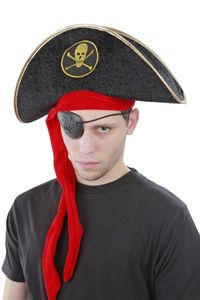 Piratenmütze Hut Pirat Totenschädel Seeräuber