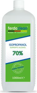 ferdoclean Isopropanol 70% 1L Isopropylalkohol (IPA) 2-Propanol