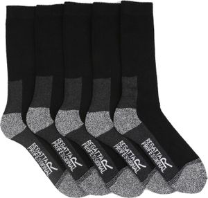 Regatta Professional - Pánske ponožky do topánok (balenie 5 ks) RG6883 (jedna veľkosť) (Black)